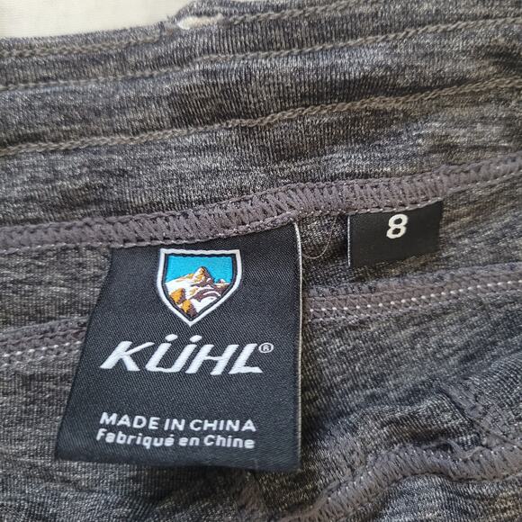 Kuhl Size 8 Mova Capri Pants Split Leg Opening Pull-On Stretch Outdoor Active - Picture 5 of 8